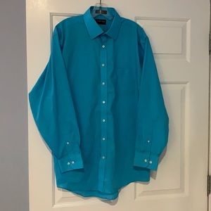 Stanford turquoise dress shirt